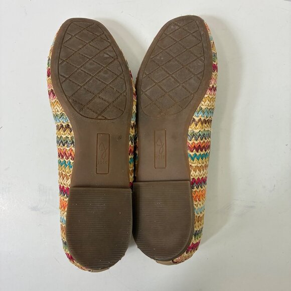 Joie Scarlet Woven Bow Slip-On Sandals Size 6.5 minimalist Boho Coastal - Picture 10 of 10